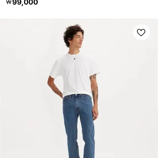[BUNJANG] Levi's 505 Regular Fit Jeans Indigo / 리바이스 505 레귤러 진 인디고