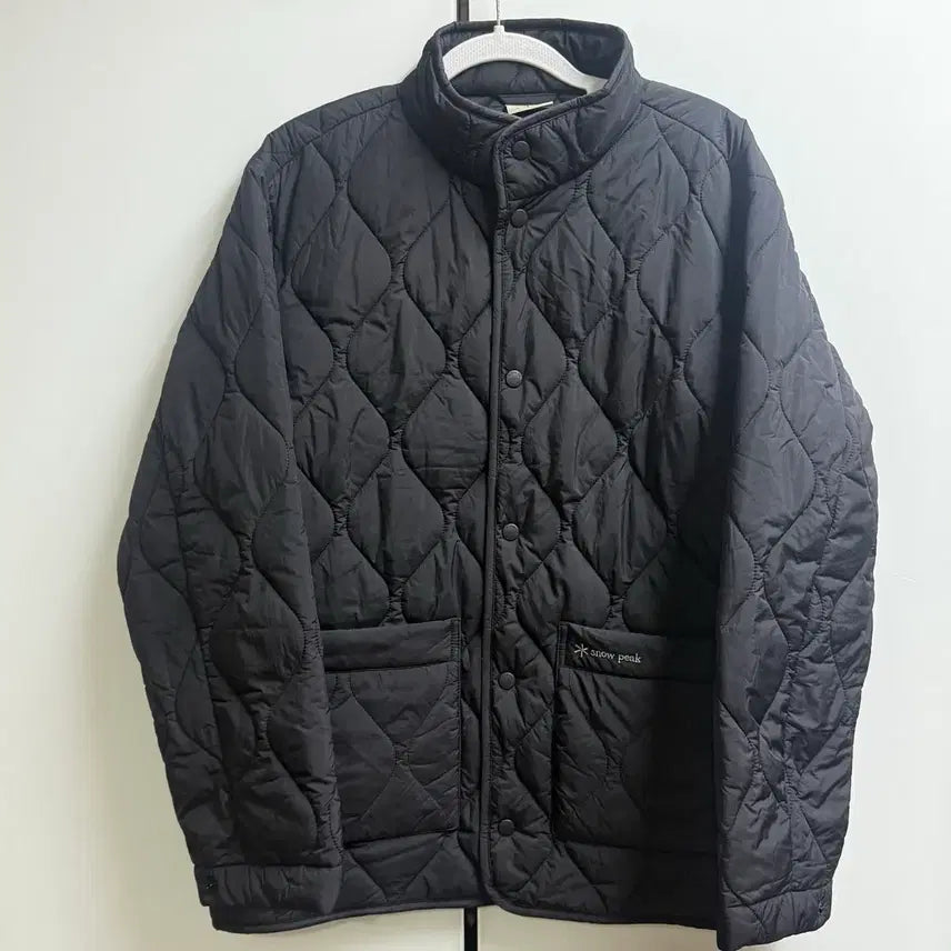 [BUNJANG] Snow Peak 24FW Quilted Black Jumper (XS) / 스노우피크 24FW 퀼팅 블랙 점퍼 90(xs)