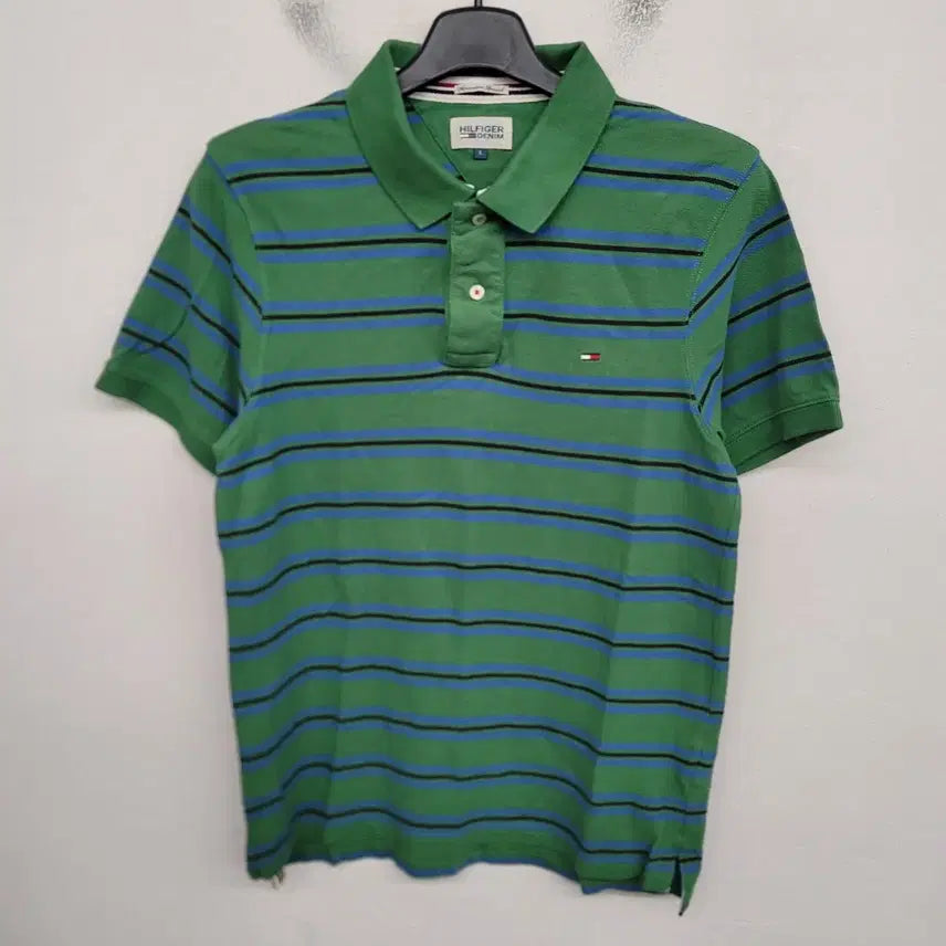 [BUNJANG] Tommy Hilfiger Short Sleeve Polo T-Shirt (Size M) / [95/M] 타미힐피거 반팔 카라티 티셔츠
