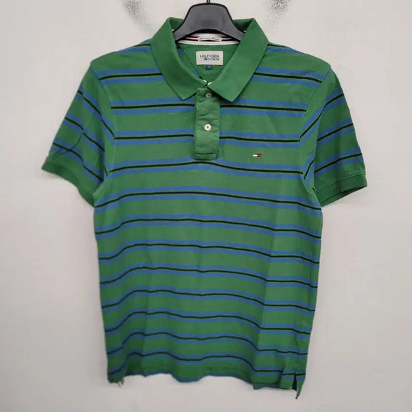[BUNJANG] Tommy Hilfiger Short Sleeve Polo T-Shirt (Size M) / [95/M] 타미힐피거 반팔 카라티 티셔츠