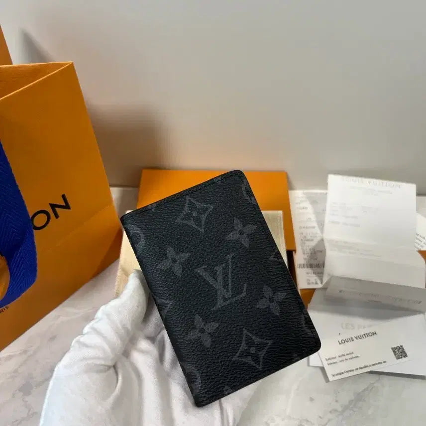 [BUNJANG] Louis Vuitton Monogram Eclipse Organizer Wallet / 루이비통 이클립스 오거나이저 지갑
