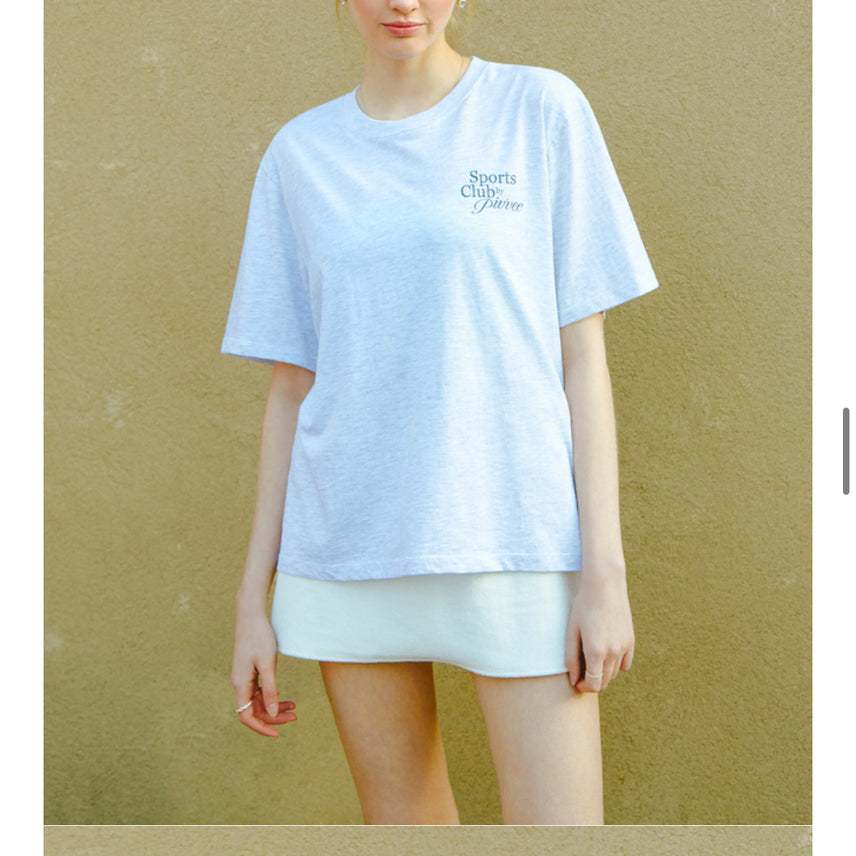 [BUNJANG] FIB Tery Cover-Up Skirt White / [피브]테리 커버업 스커트(화이트)