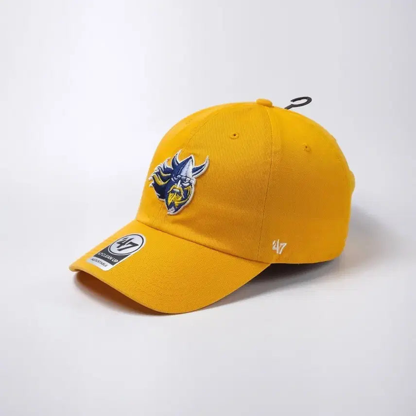 [BUNJANG] 47 Brand Augusta Vikings Yellow Ball Cap Hat / 47 NCAA 오거스타나 바이킹스 옐로 볼캡 모자