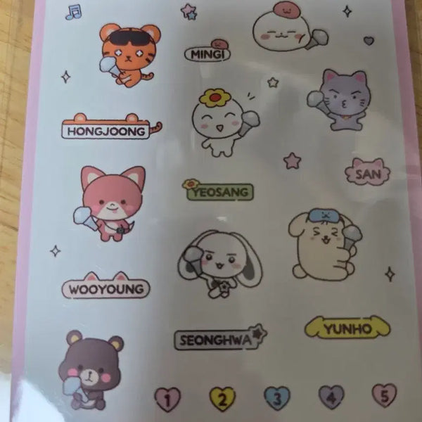 [BUNJANG] ATEEZ Official Lightstick Sticker / 에이티즈 공식 응원봉 스티커