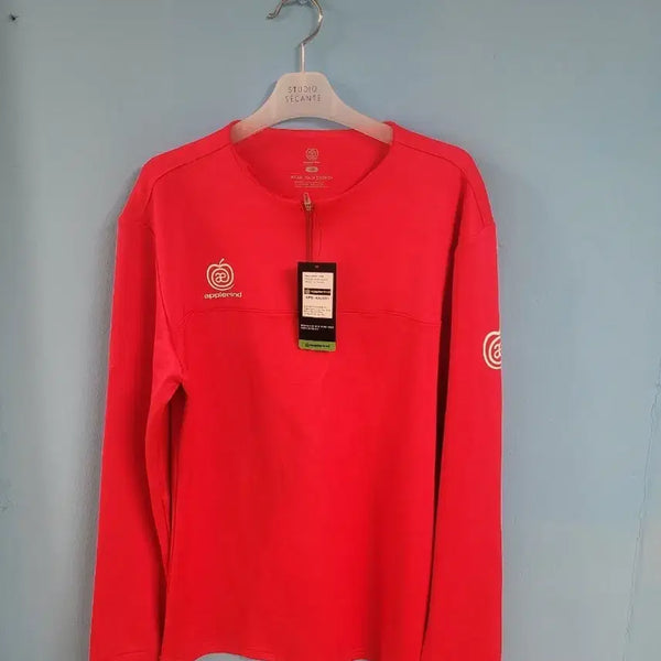 [BUNJANG] Applined Half-Zip Sweatshirt Size 105 / 애플라인드 하프집업 새상품