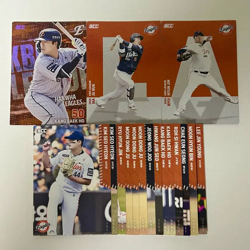 [BUNJANG] Hanwha Eagles 2026 KBO Card Bundle Set / 급처) 2026 kbo카드 한화이글스 일괄판매