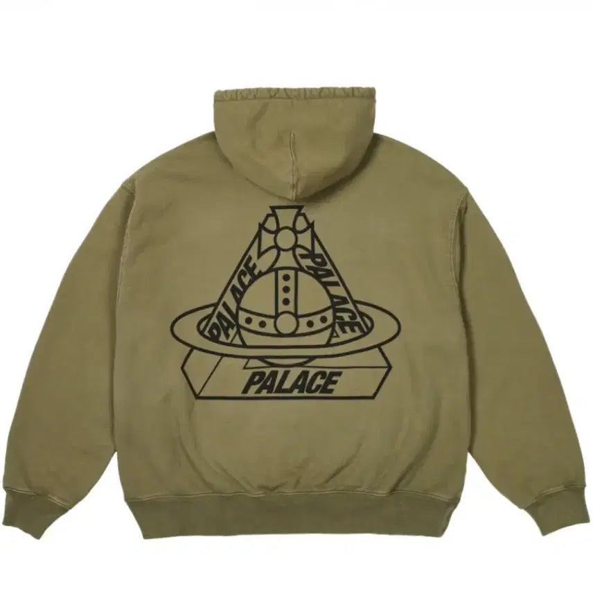 [BUNJANG] Palace Vivienne Westwood Hoodie Olive / 팔라스 비비안웨스트우드 후드 올리브