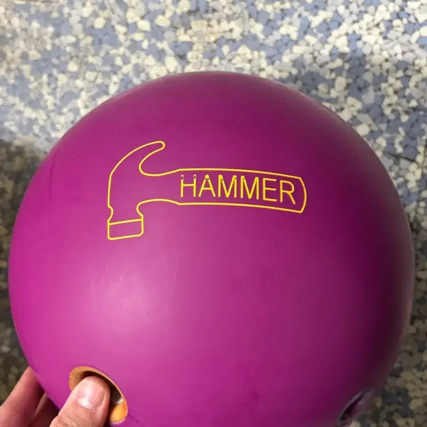 [BUNJANG] Hammer Magenta Urethane Bowling Ball 15lb / 햄머 마젠타 우레탄