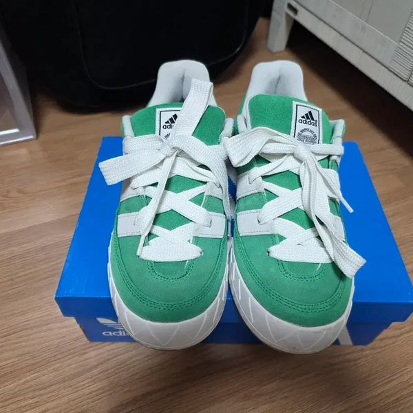 [BUNJANG] Adidas Adimatic Green Size 270 / 아디다스 아디매틱 그린 270