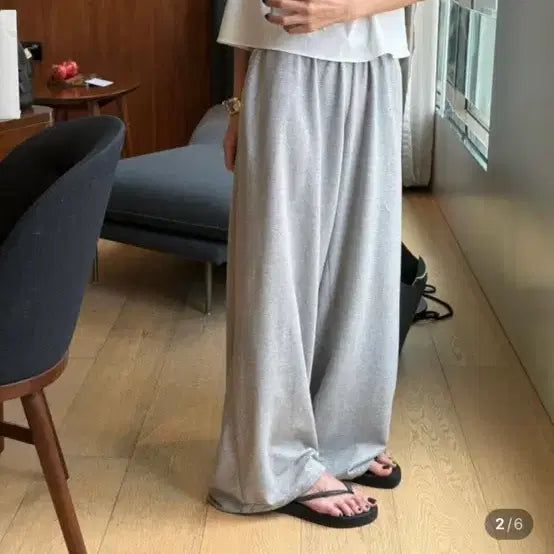 [BUNJANG] Outfit Premium Summer Jogger Slacks Pants (Gray) / 새상품) 아웃핏 프리미엄 썸머조거 슬랙스 아웃핏 팬츠