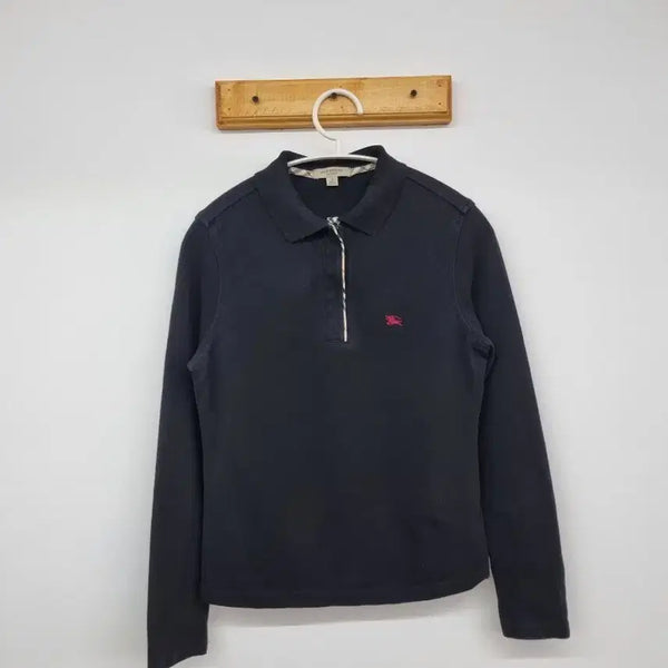 [BUNJANG] Burberry Long Sleeve Polo Shirt / 버버리 카라 긴팔 티셔츠