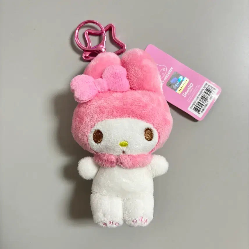 [BUNJANG] Sanrio My Melody Doll Bag Charm Keychain (Official) / 정품 산리오 마이멜로디 컬러별 인형 가방걸이 키링