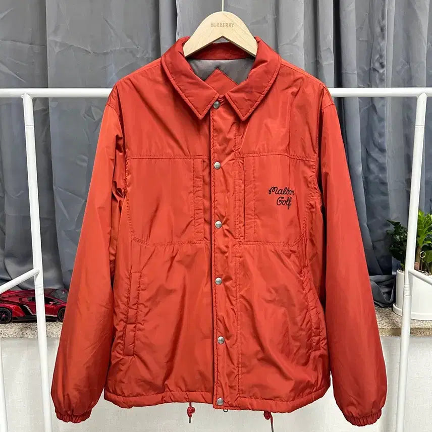 [BUNJANG] Malbon Genuine Men's 105 Golf Swing New Model Windbreaker Jacket / [ 말본 ] 정품 / 남성105 / 골프 스윙 신형 점퍼 바람막이 자켓