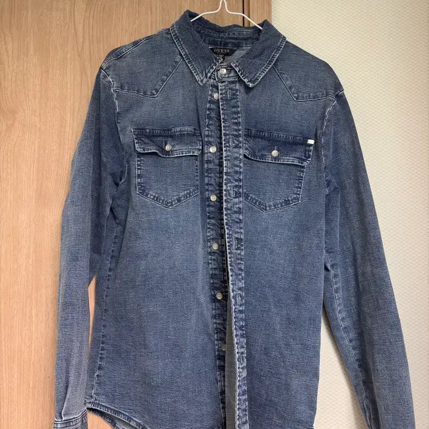 [BUNJANG] Guess Men's Denim Jacket / 게스 데님 남성 청자켓 95