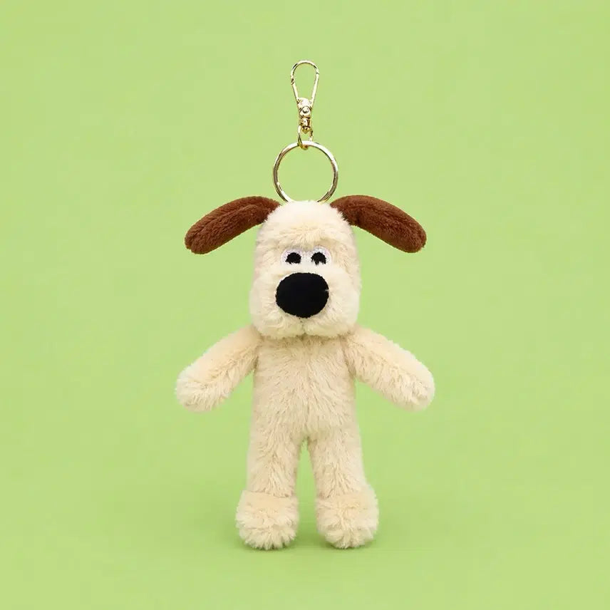 [BUNJANG] Wallace & Gromit Gromit Plush Keychain 12cm / 월레스와그로밋 그로밋 정품 인형 키링 12cm 판매