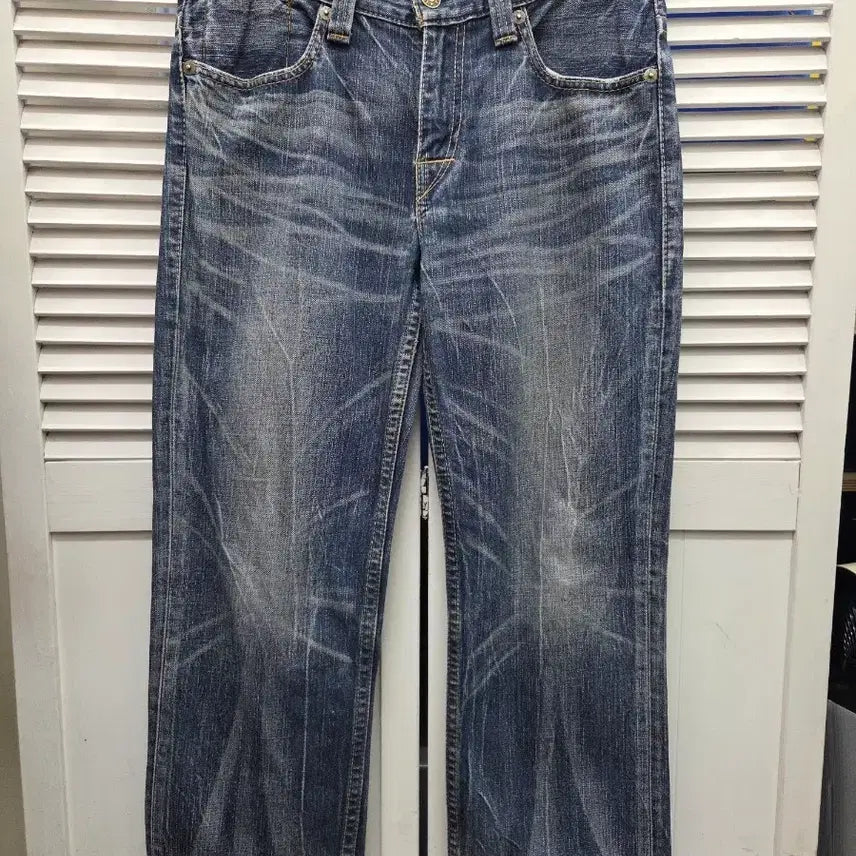 [BUNJANG] Levi's NE502 Washed Denim Pants / 리바이스 NE502 워싱 데님 팬츠