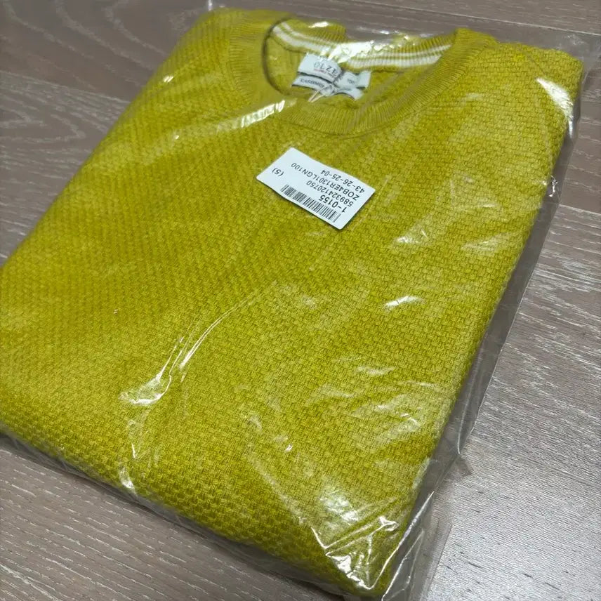[BUNJANG] Olsen Round Knit Lime 100 / 올젠 라운드 니트 라임색 100
