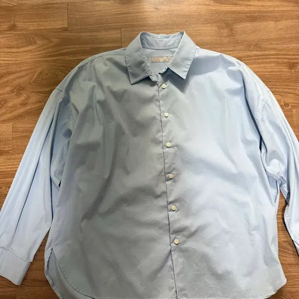 [BUNJANG] 8 Seconds Men's Light Blue Relaxed Fit Shirt - Large / 에잇세컨즈 남성 셔츠 L