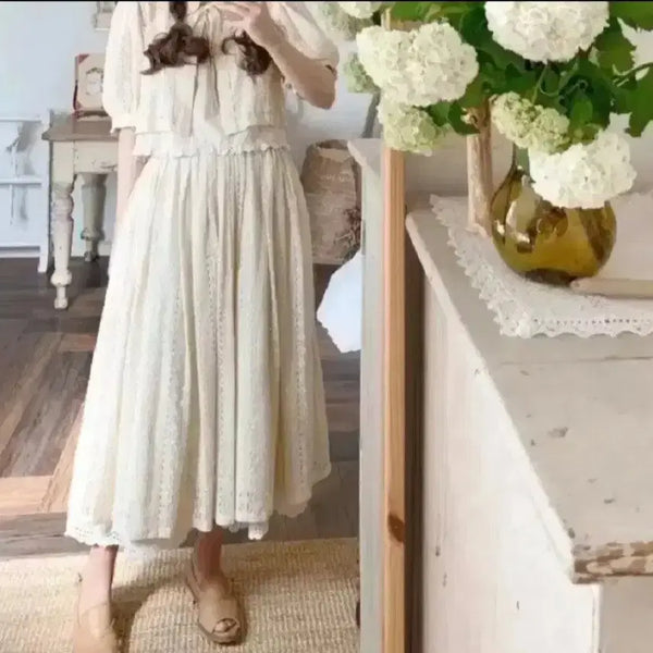 [BUNJANG] Mimi Boutique Bebe Setup Skirt White / 미미부티크 베베 셋업 치마만 판매
