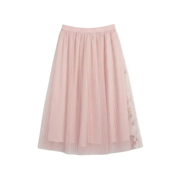 [BUNJANG] La Fiaf Women's Chiffon Banding Skirt PK / 여성55/ 라삐아프 밴딩 샤 스커트PK 29-5