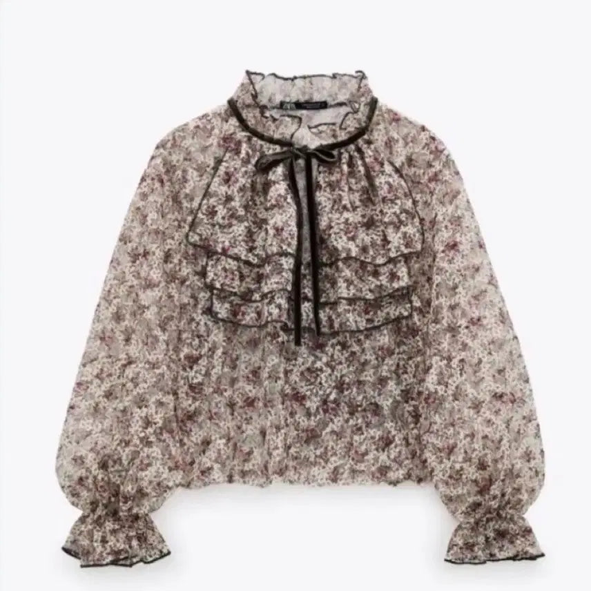 [BUNJANG] Zara Lace Blouse / 자라 레이스 블라우스