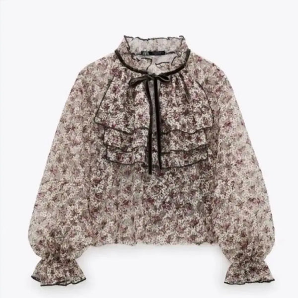 [BUNJANG] Zara Lace Blouse / 자라 레이스 블라우스