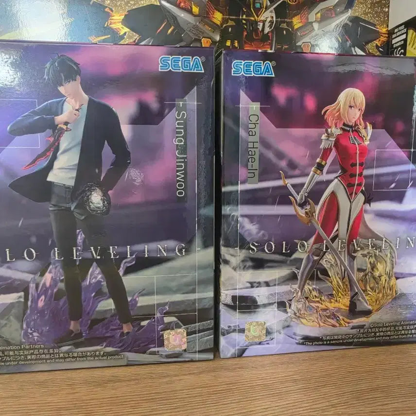 [BUNJANG] Solo Leveling Sung Jinwoo Cha Haein Figure Set / 나혼자만 레벨업 성진우 차해인 피규어 세트