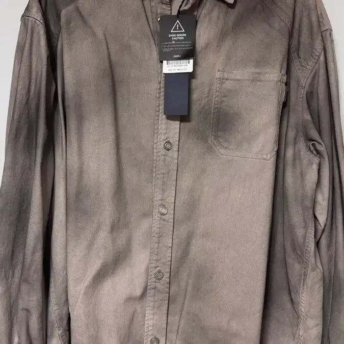 [BUNJANG] JUUN.J 25SS Painted Denim Shirt / 준지 25ss 데님 페인티드 셔츠 46