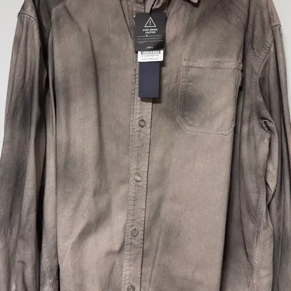 [BUNJANG] JUUN.J 25SS Painted Denim Shirt / 준지 25ss 데님 페인티드 셔츠 46