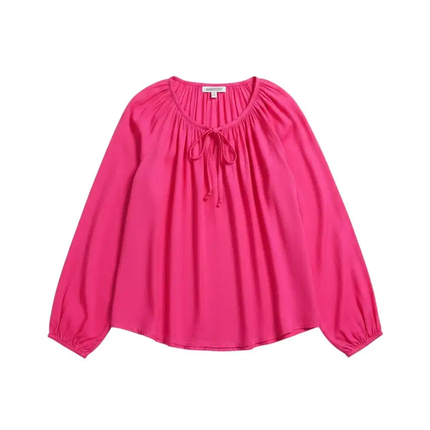 [BUNJANG] Jennifer Lopez Batwing Pleated Blouse XL / 여성XL/ 제니퍼로페즈 가오리 주름 블라우스 29-9