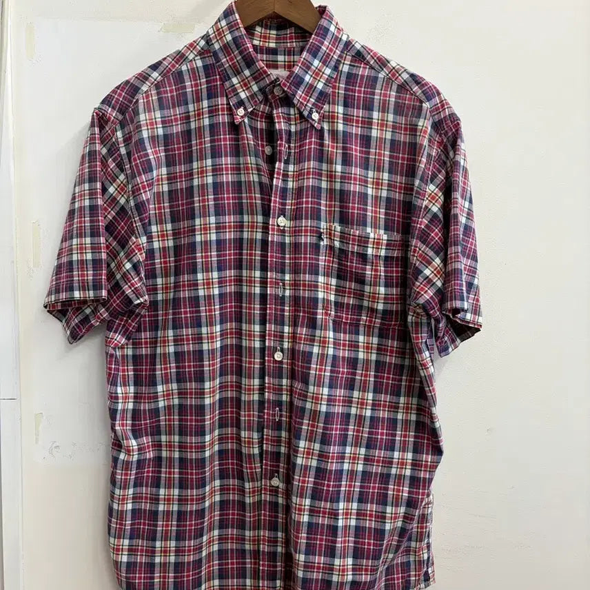 [BUNJANG] Brooks Brothers Short Sleeve Shirt / N129. 브룩스브라더스 반팔셔츠
