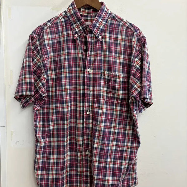 [BUNJANG] Brooks Brothers Short Sleeve Shirt / N129. 브룩스브라더스 반팔셔츠
