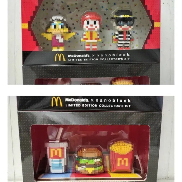 [BUNJANG] McDonald's Ronald & Friends Nano Block Limited Edition Set / 맥도날드 로날드앤프렌즈 나노블럭 한정판