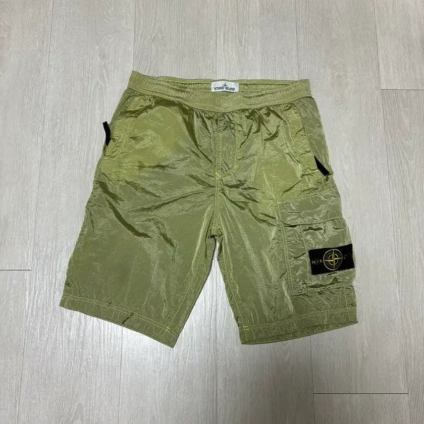 [BUNJANG] Stone Island Nylon Shorts Pants Size 28 / 스톤아일랜드 나일론 반바지 팬츠 28
