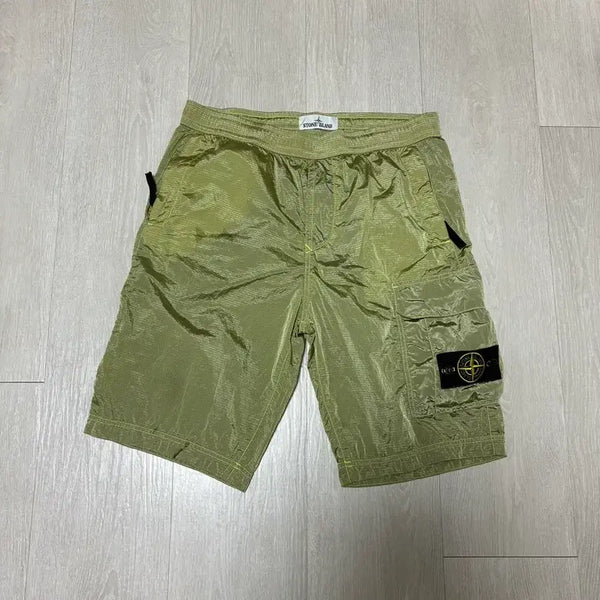 [BUNJANG] Stone Island Nylon Shorts Pants Size 28 / 스톤아일랜드 나일론 반바지 팬츠 28