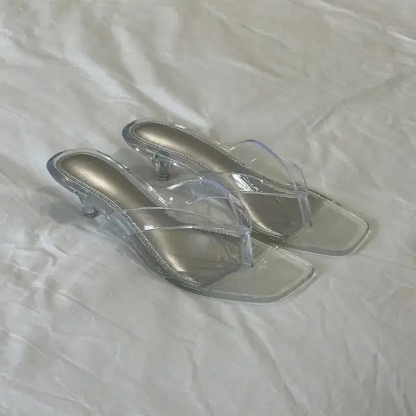 [BUNJANG] Transparent Jelly Slides (240) / 투명 젤리 쪼리 (240)