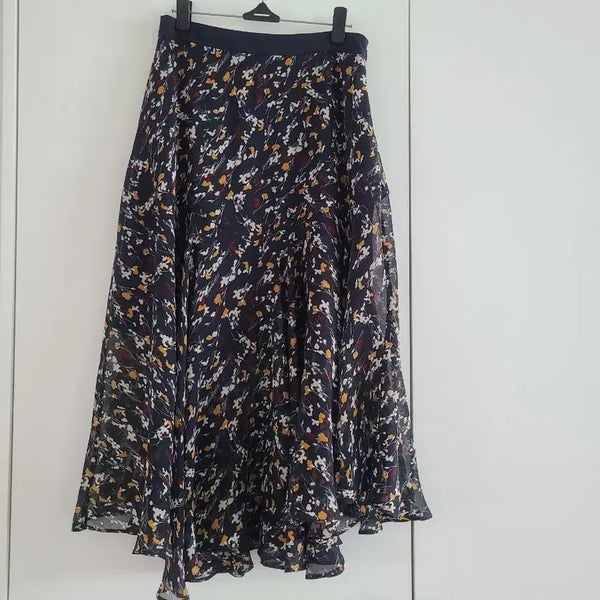 [BUNJANG] IT MICHAA Asymmetrical Long Skirt / 잇미샤 롱 스커트