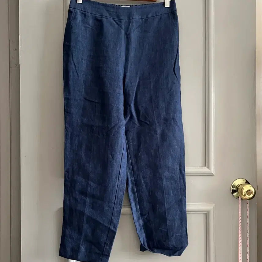 [BUNJANG] Sandro Linen Pants Navy Size 37 / 산드로 린넨 팬츠 37사이즈