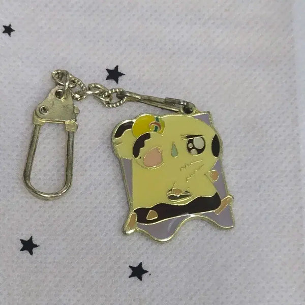 [BUNJANG] Vintage Hamtaro Metal Keychain / 고전 방가방가 햄토리 금속 키링