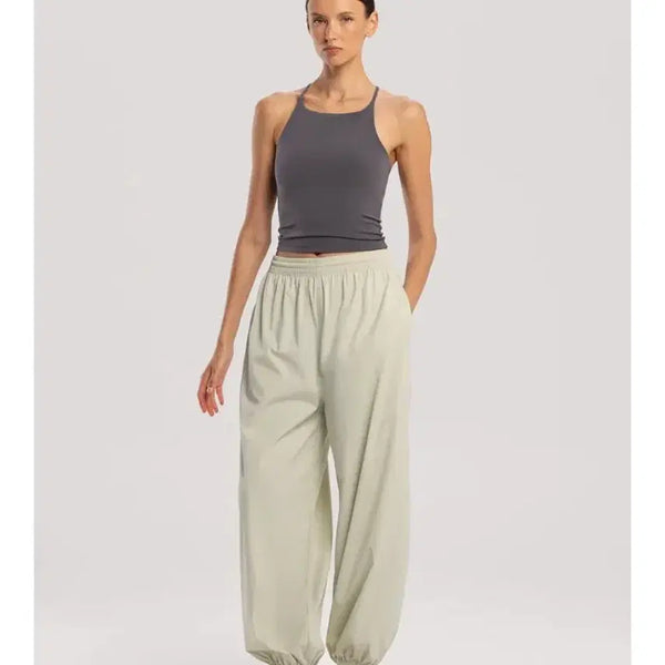 [BUNJANG] Boodimudra Diagonal Jogger Nylon Version Celadon Tint / 부디무드라 다이애그널 조거 나일론버젼 셀라돈틴트