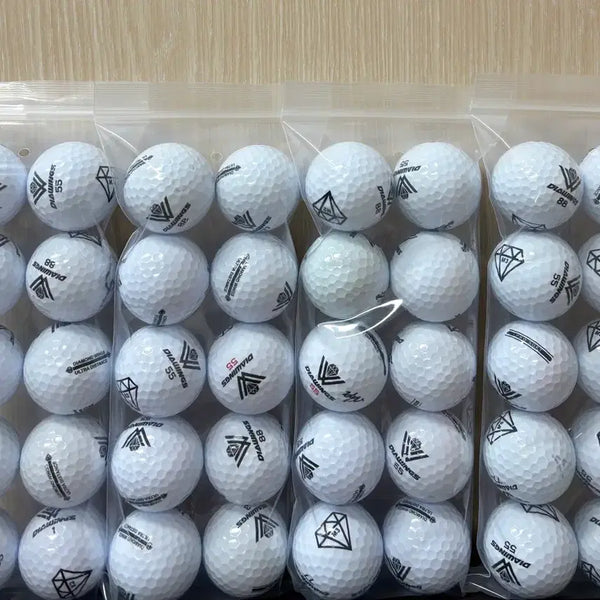 [BUNJANG] Diamond Wings White High Repulsion Golf Balls (30 pcs) / 다이아윙스 화이트 고반발 로스트볼 A~A+ (30개)