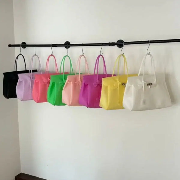 [BUNJANG] Jelly Birkin Bag (PVC) / 젤리버킨백(pvc)