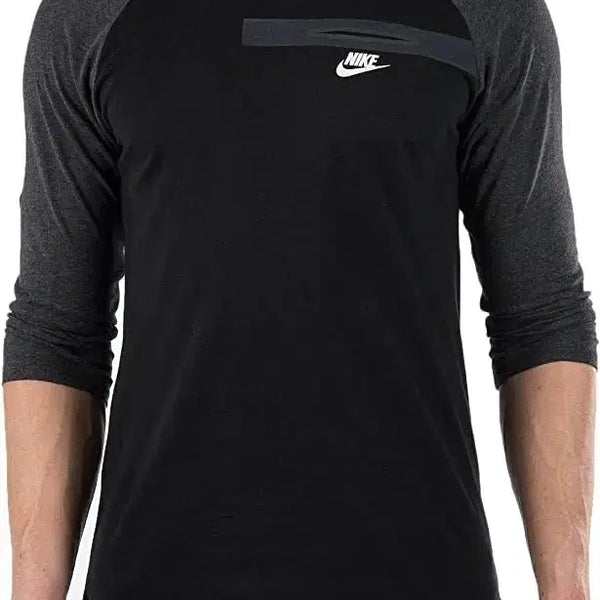 [BUNJANG] Nike Black 7-Sleeve Raglan T-Shirt M / 나이키 검정색 반팔티 M 사이즈
