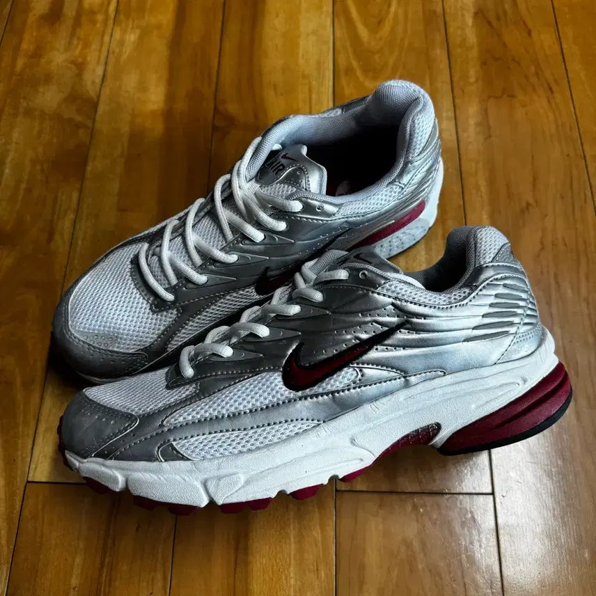 [BUNJANG] Nike Air Structure Silver/Red 270 / 나이키 에어 스트럭처 실버/레드 270