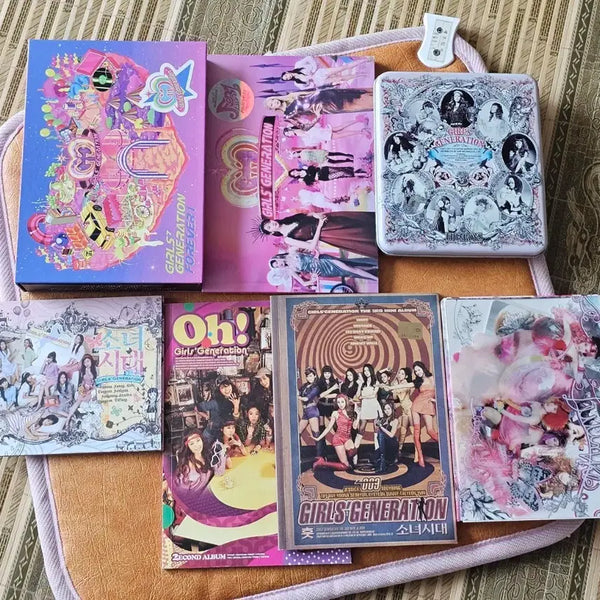 [BUNJANG] Girls' Generation Album Set (7 Types) Photocard Check Required / 소녀시대 앨범 세트 (7종) 포카확인요망