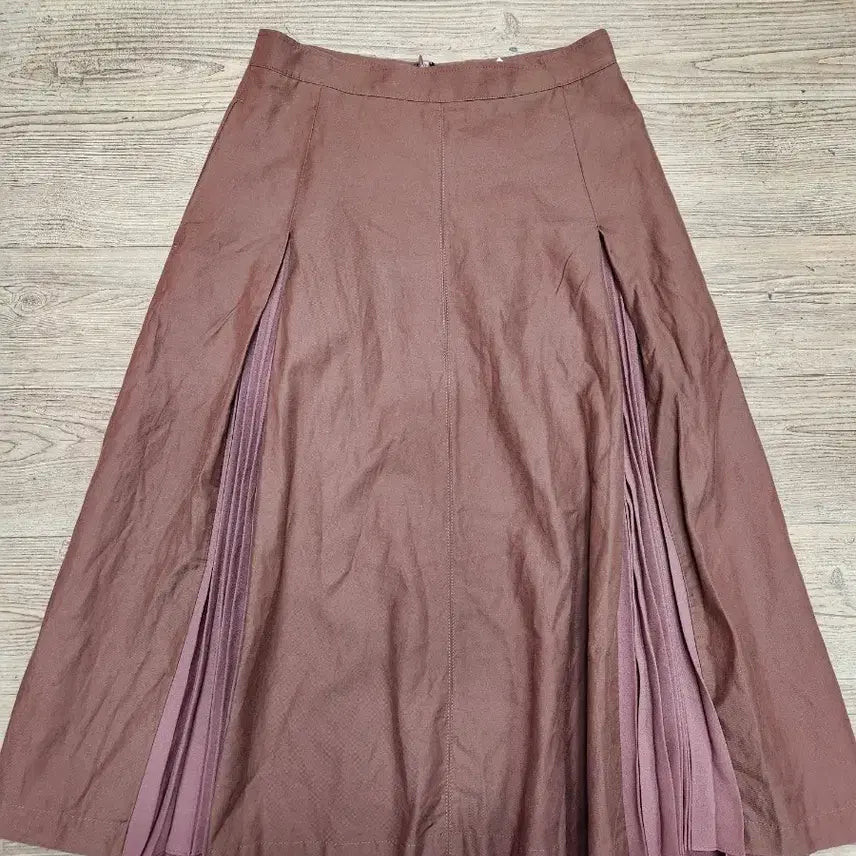 [BUNJANG] SJSJ Pleated Long Skirt / 한섬SJSJ치마
