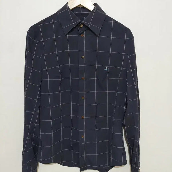 [BUNJANG] Vivienne Westwood Check Pattern Shirt Size 3 / 비비안웨스트우드 셔츠 3사이즈