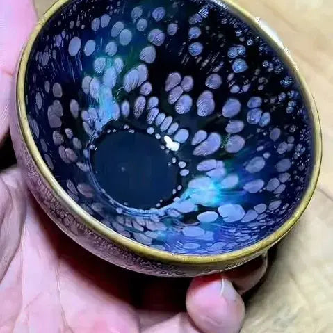 [BUNJANG] Handmade Jianyang Jianzhan Tianmu Tea Bowl / 칠색 가마 변형 Jianyang Jianzhan 순수 수제 Tianmu