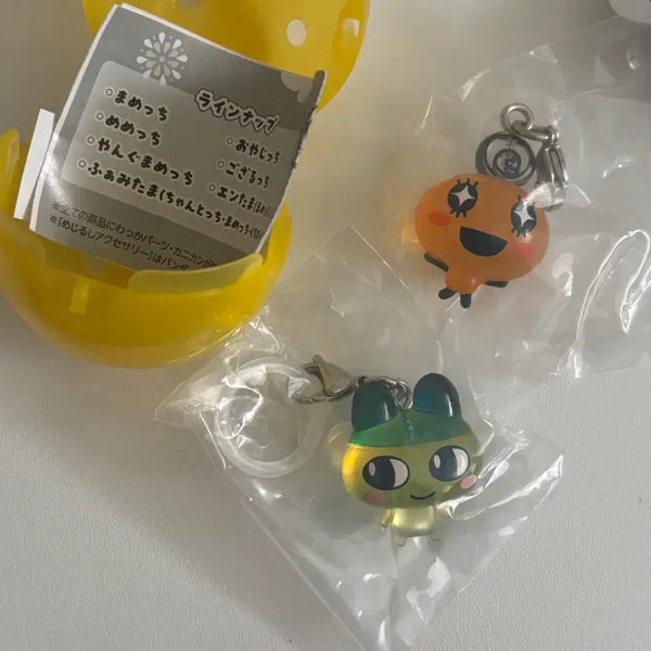 [BUNJANG] Tamagotchi Mezurushi Mametchi Memetchi Keychain / 다마고치 메지루시 마메치 메메치 키링