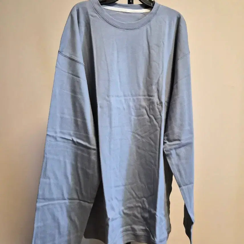 [BUNJANG] Men's Blue Cotton T-Shirt XXL / (새상품)블루 남성 면티셔츠 XXL
